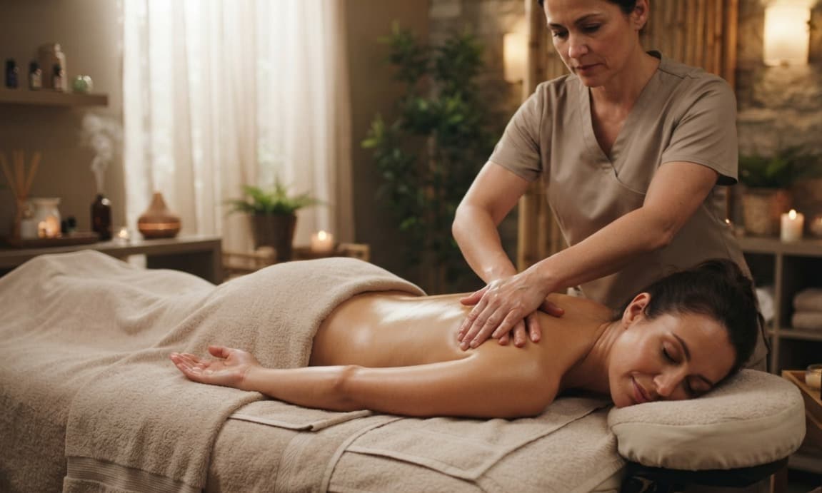 Aroma/swedish full body massage (45 minutes) + (15 shower)